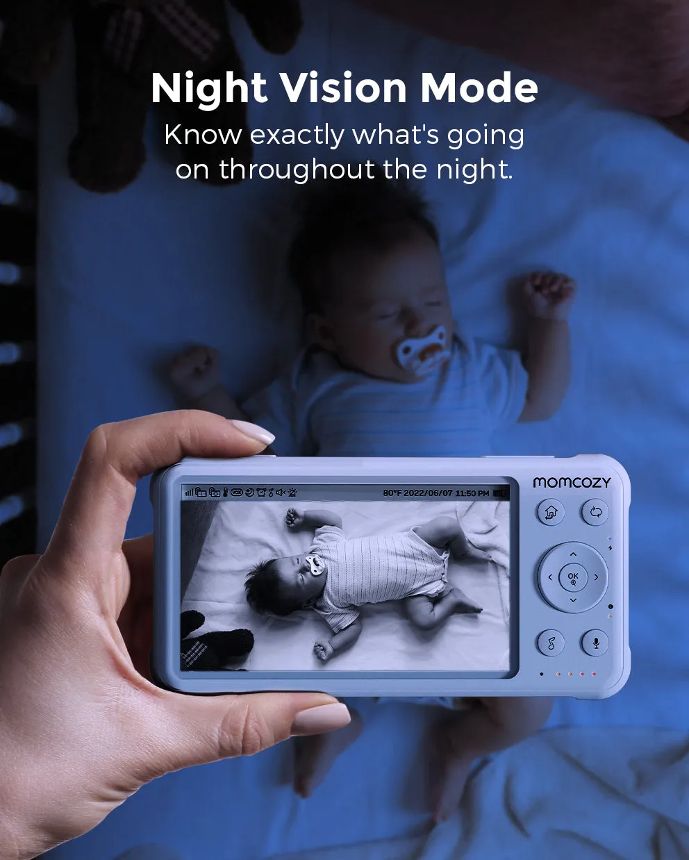 1080p Full HD Camera for Video Baby Monitor BM01