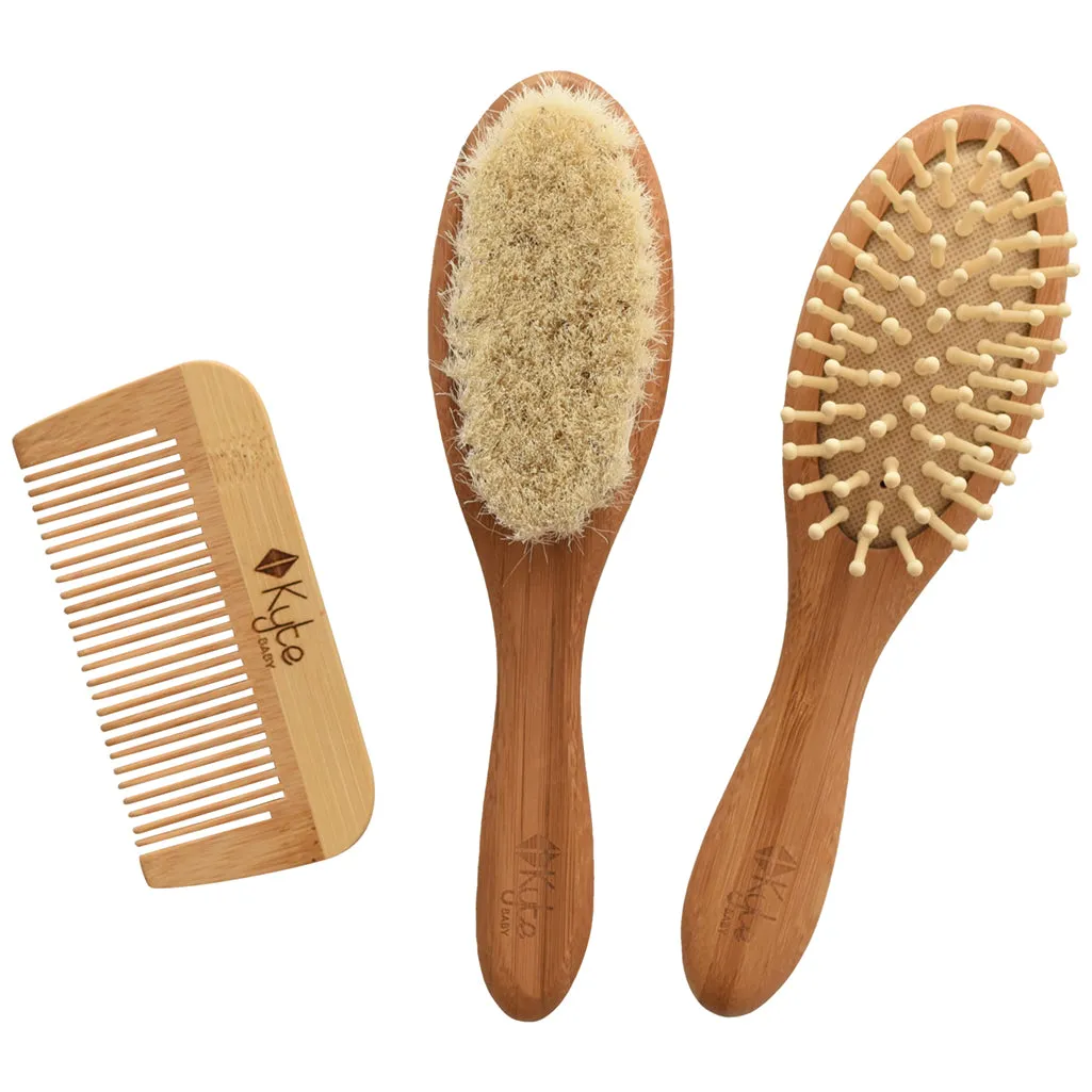 3-Piece Brush & Comb Set
