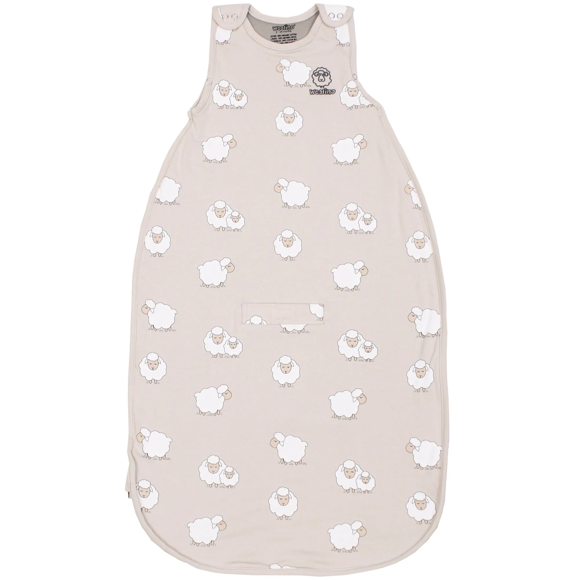 4 Season® Ultimate Baby Sleep Bag, Merino Wool & Organic Cotton, 2 Months - 2 Years, Sheep
