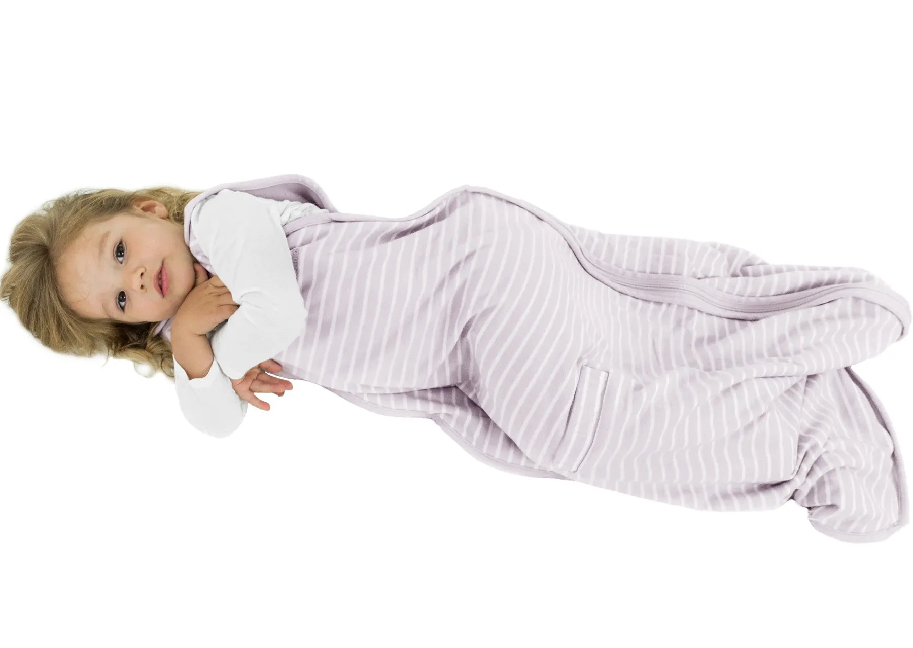 4 Season® Ultimate Toddler Sleep Bag, Merino Wool & Organic Cotton, 2 - 4 Years, Lilac