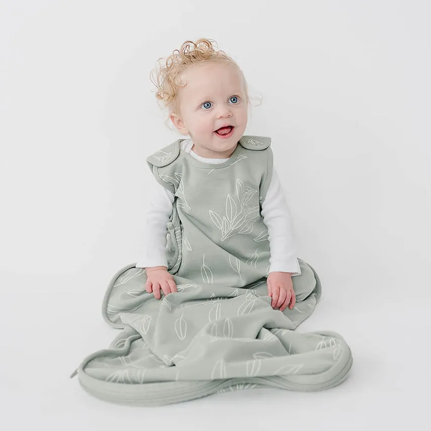 4 Season® Ultimate Toddler Sleep Bag, Merino Wool & Organic Cotton, 2 - 4 Years, Sage