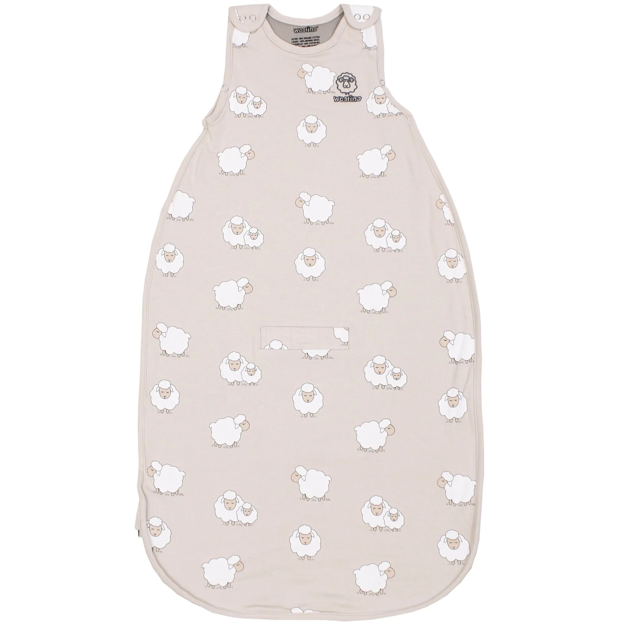4 Season® Ultimate Toddler Sleep Bag, Merino Wool & Organic Cotton, 2 - 4 Years, Sheep