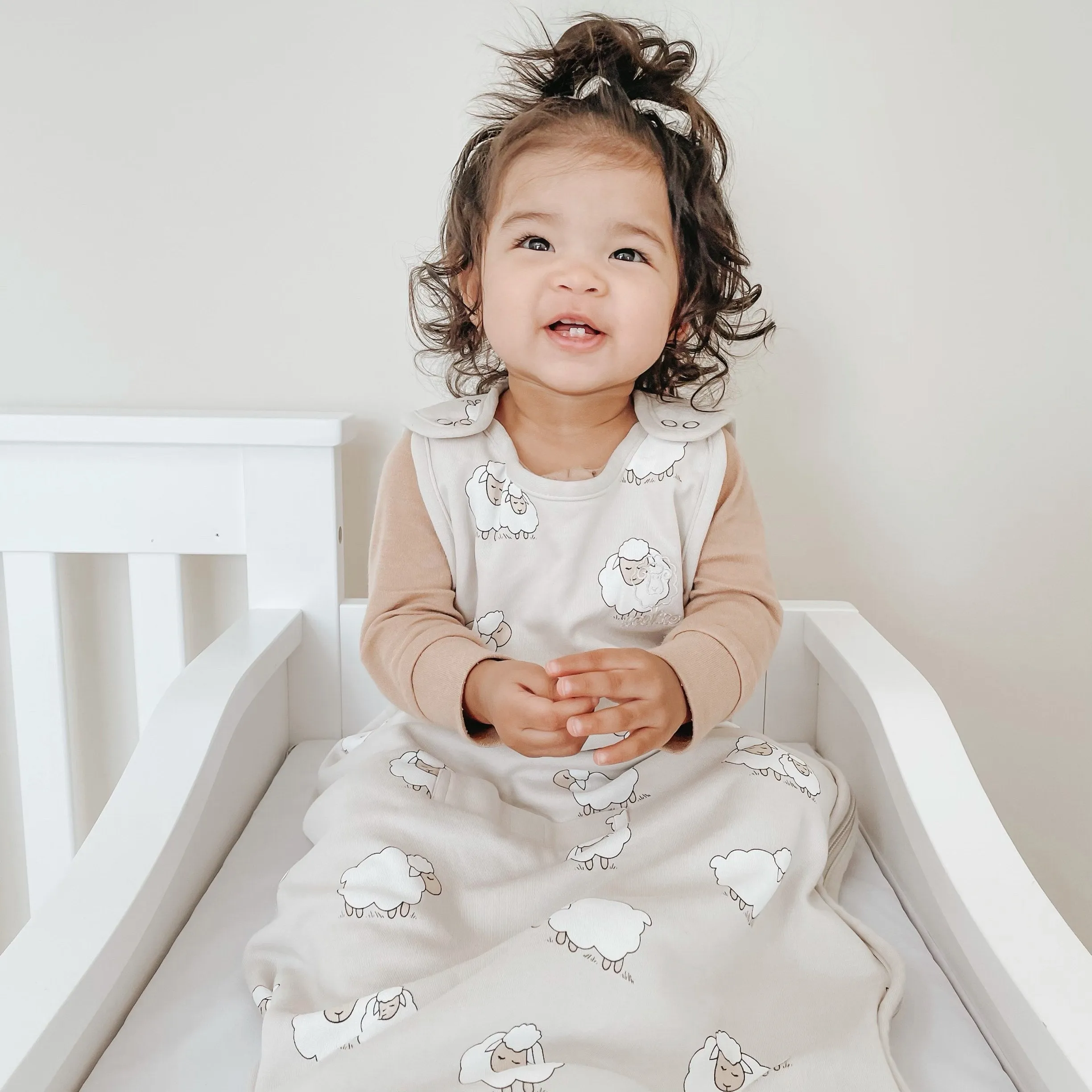 4 Season® Ultimate Toddler Sleep Bag, Merino Wool & Organic Cotton, 2 - 4 Years, Sheep