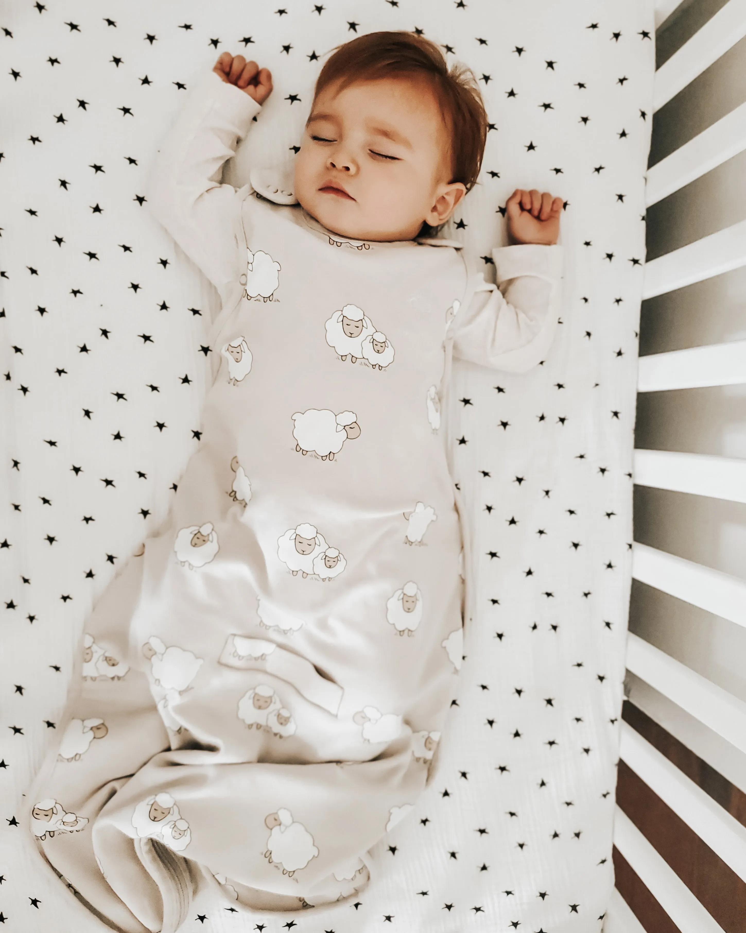 4 Season® Ultimate Toddler Sleep Bag, Merino Wool & Organic Cotton, 2 - 4 Years, Sheep
