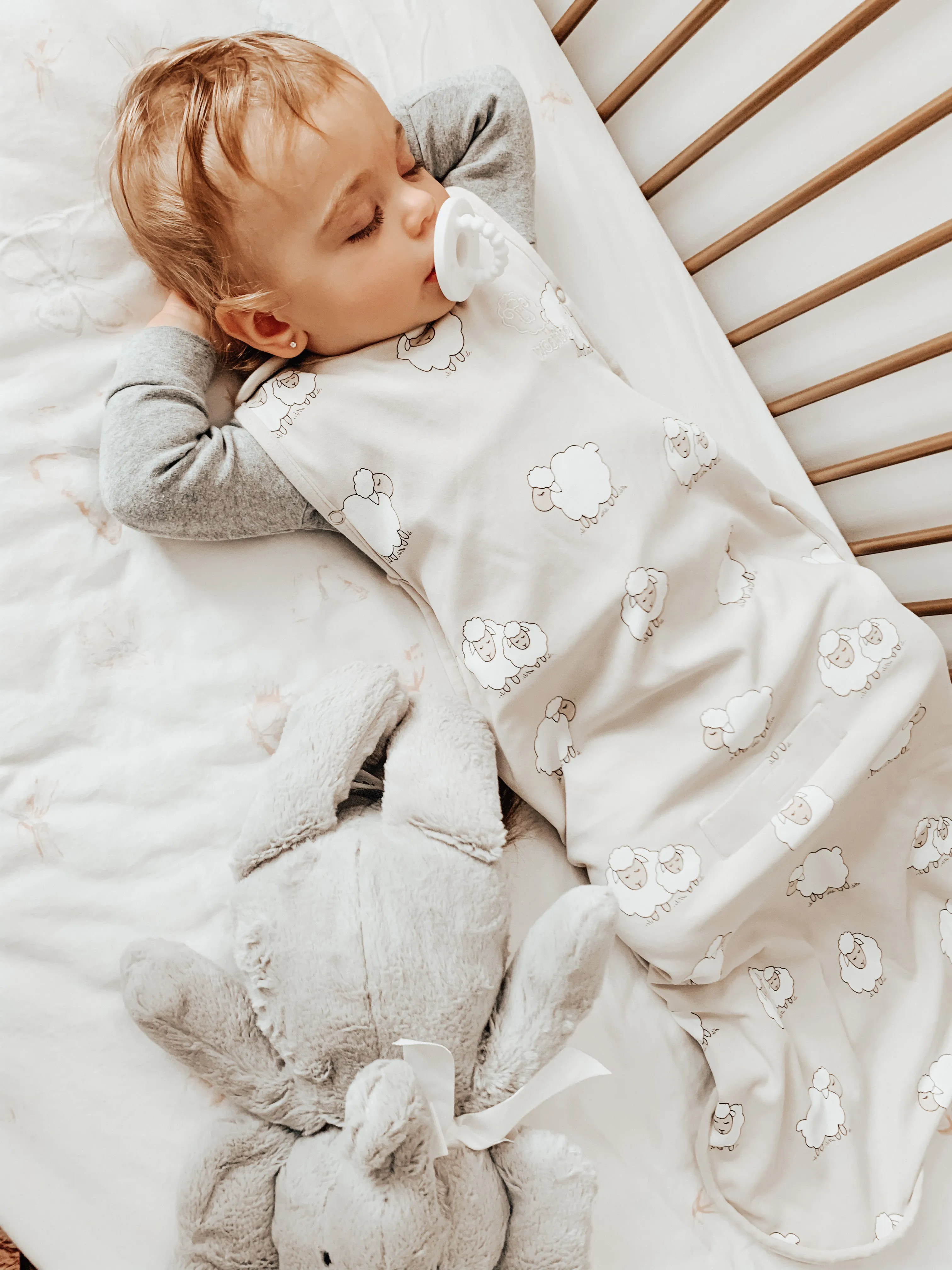 4 Season® Ultimate Toddler Sleep Bag, Merino Wool & Organic Cotton, 2 - 4 Years, Sheep