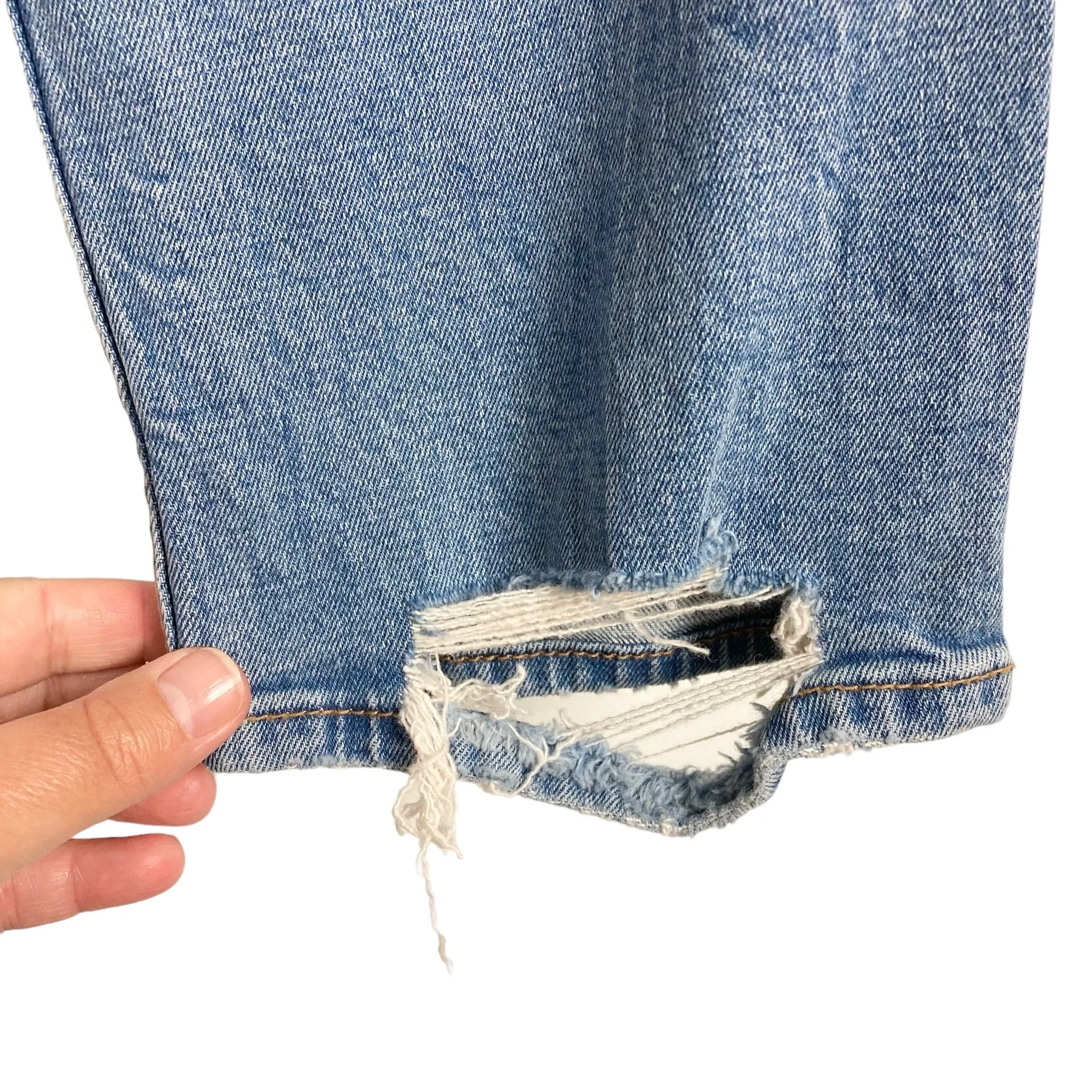 Abercrombie & Fitch The Ankle Straight Maternity Jeans NWT- Size 26/2 Short (Inseam 24.5”)