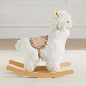 Alpaca Rocker With Solid Saddle