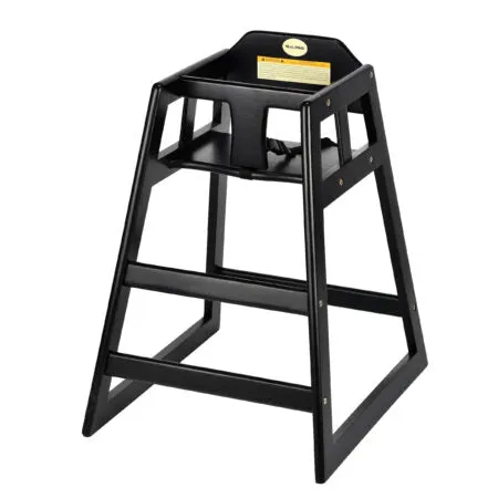 Alpine Industries Baby High Chair Espresso 2-Pack - ALP412-02-ESP