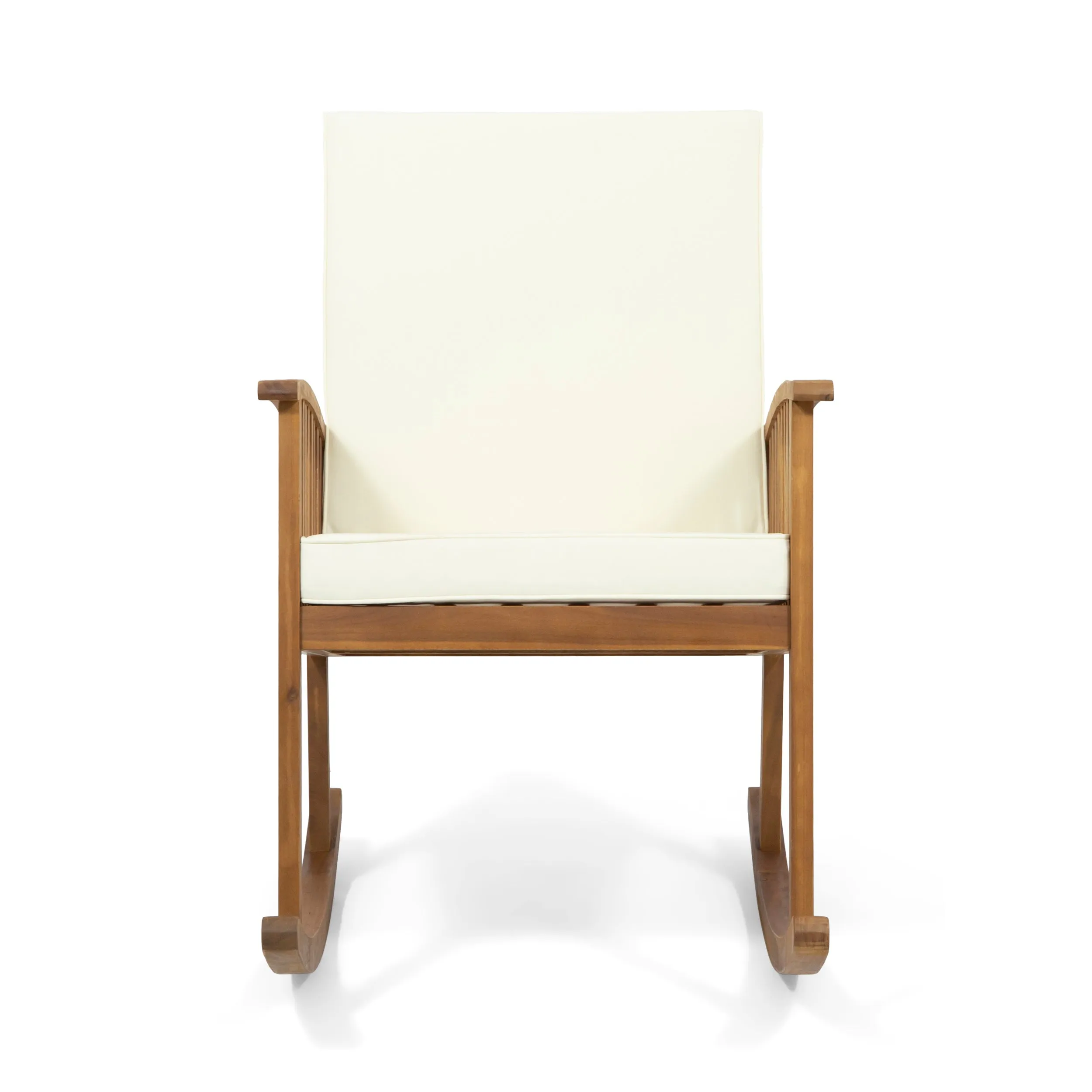 Audrey Outdoor Acacia Wood Rocking Chair
