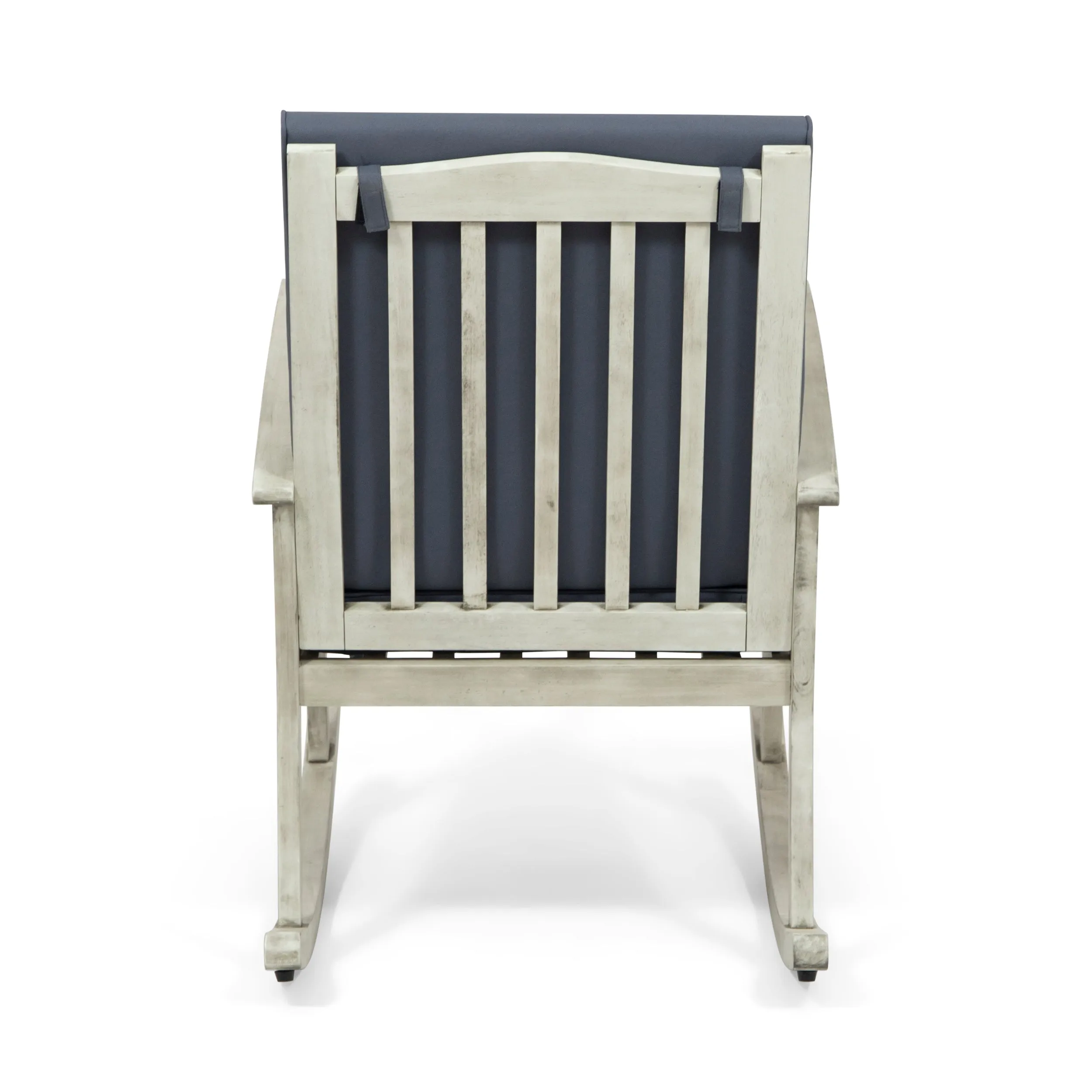 Audrey Outdoor Acacia Wood Rocking Chair