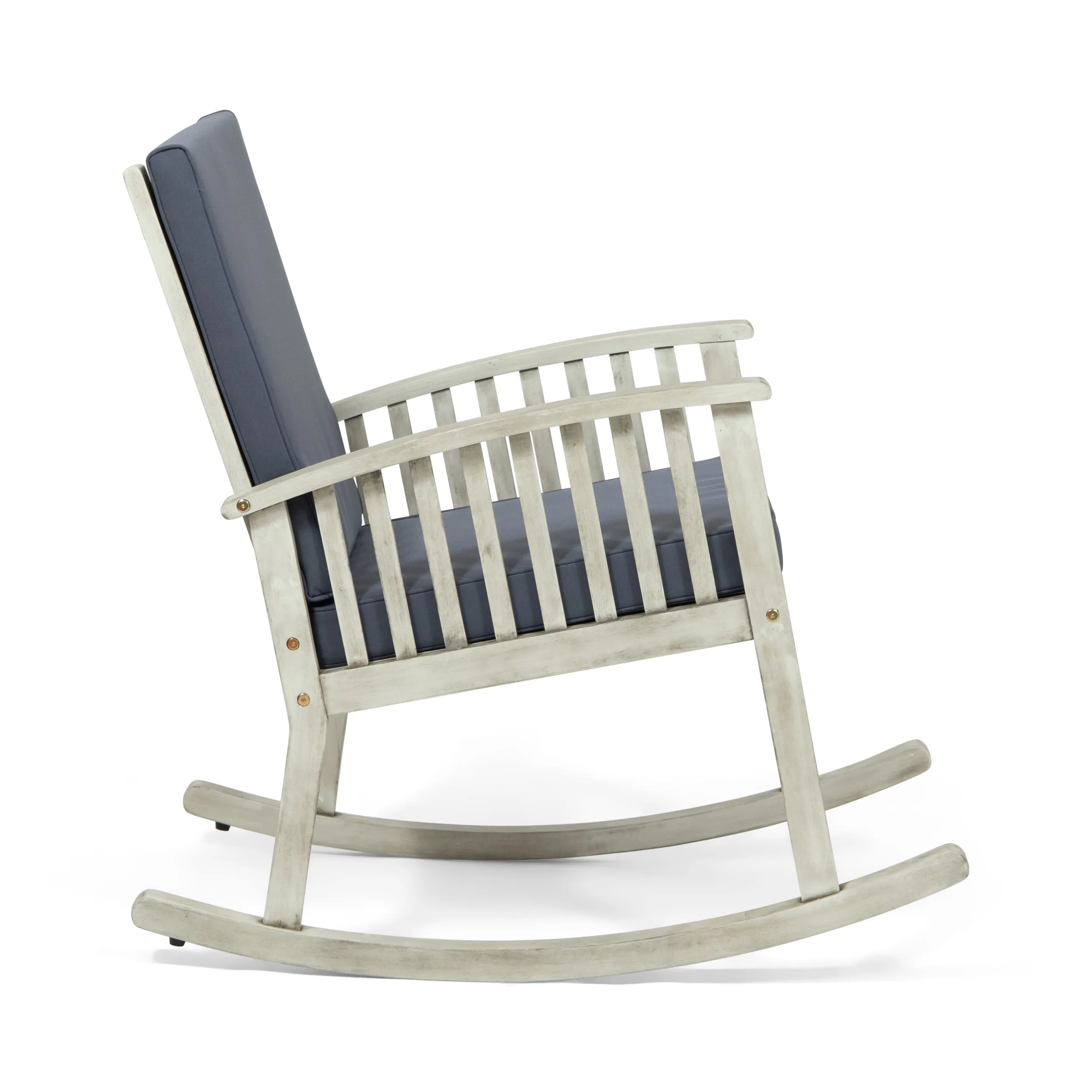 Audrey Outdoor Acacia Wood Rocking Chair