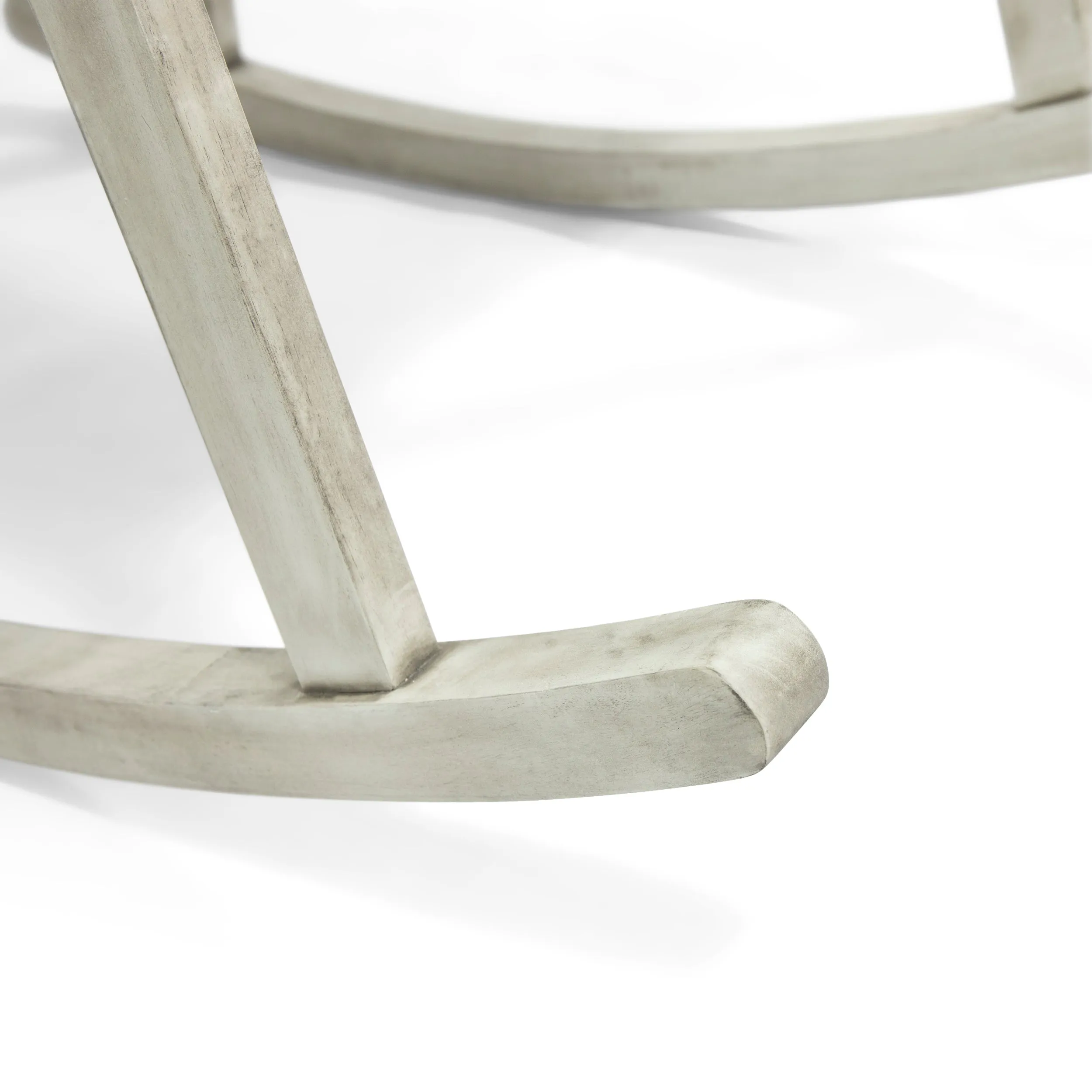 Audrey Outdoor Acacia Wood Rocking Chair