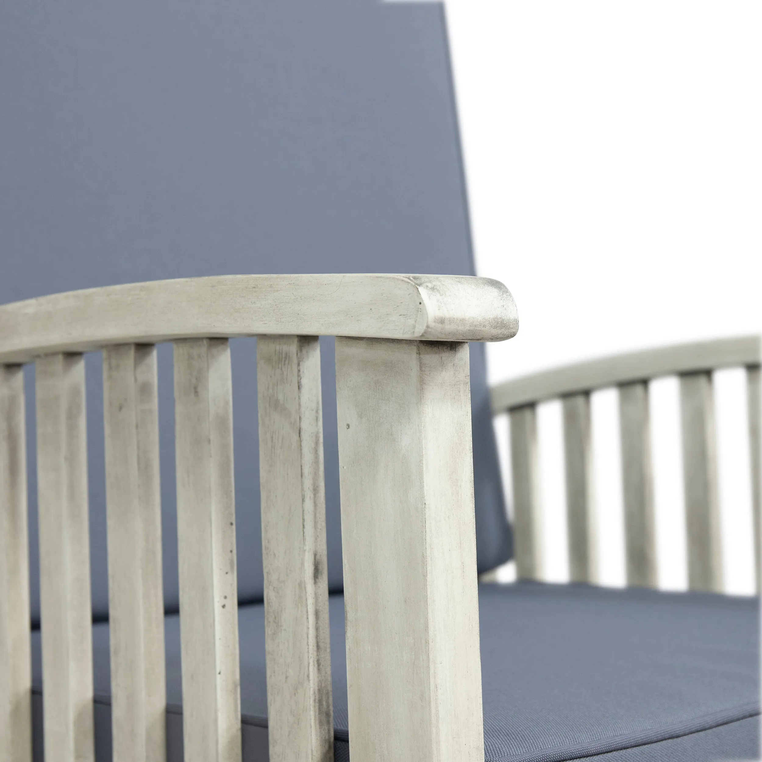 Audrey Outdoor Acacia Wood Rocking Chair