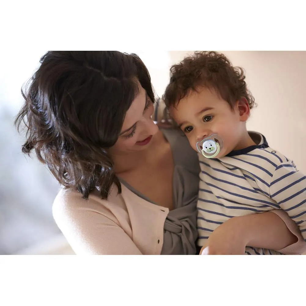 Avent Pacifiers Animal 6-18 Months - Blue