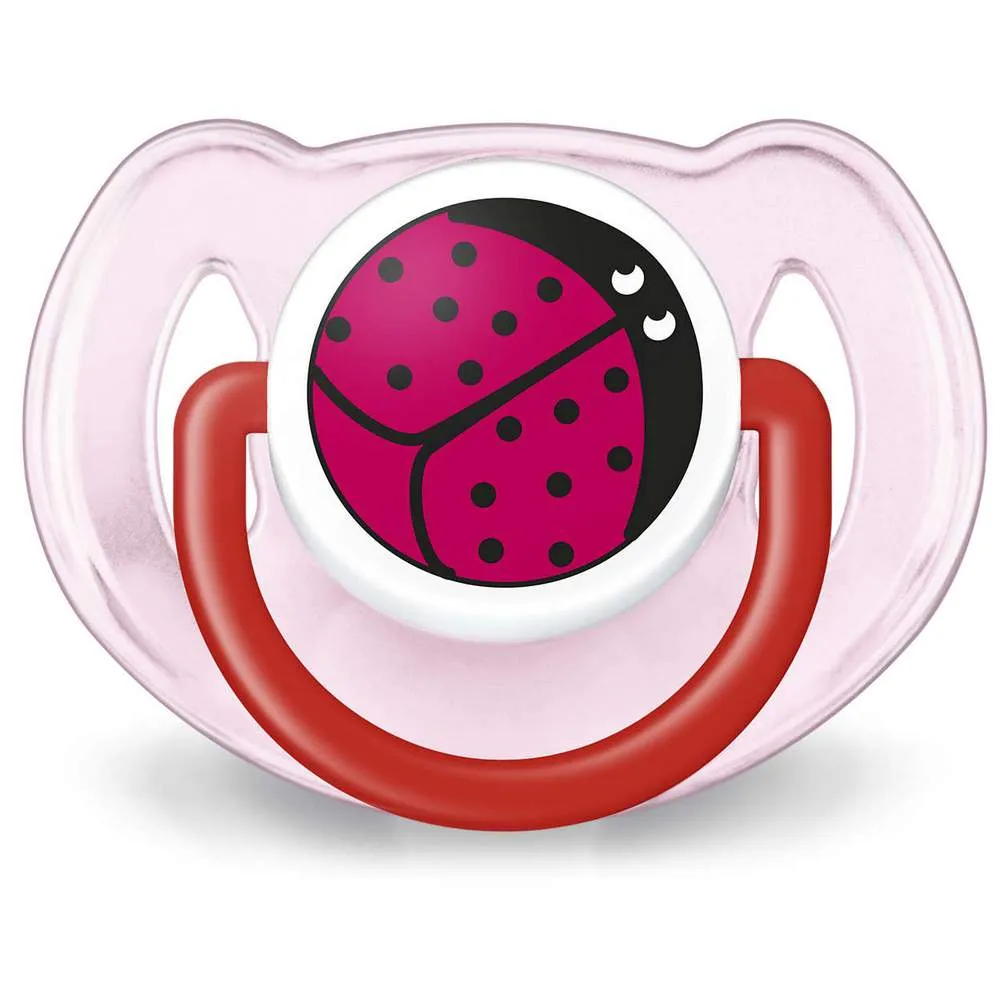 Avent Pacifiers Animal 6-18 Months - Pink