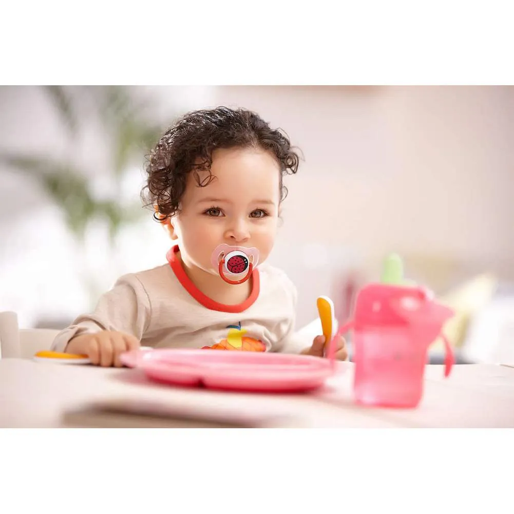 Avent Pacifiers Animal 6-18 Months - Pink