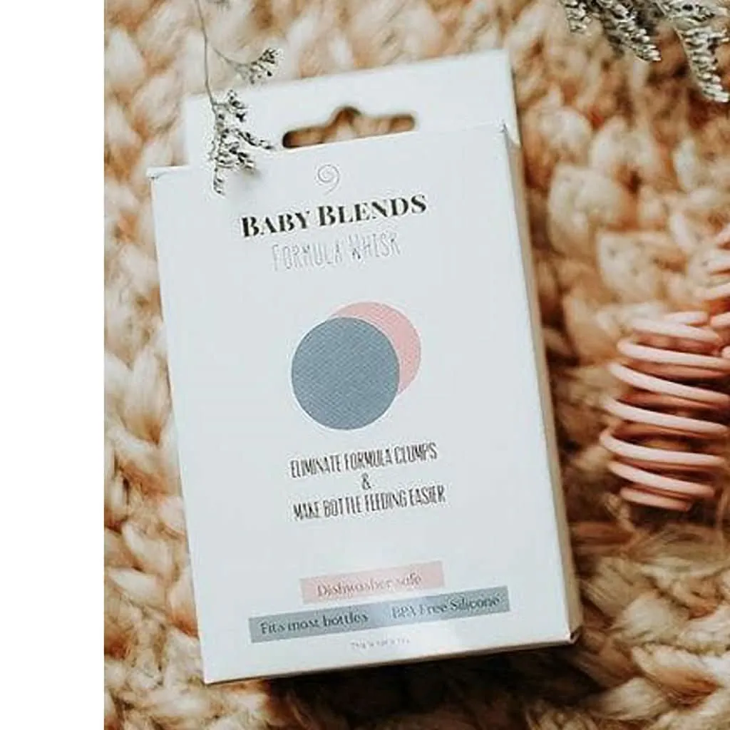 Baby Blends Bottle Whisk, Cora Pink