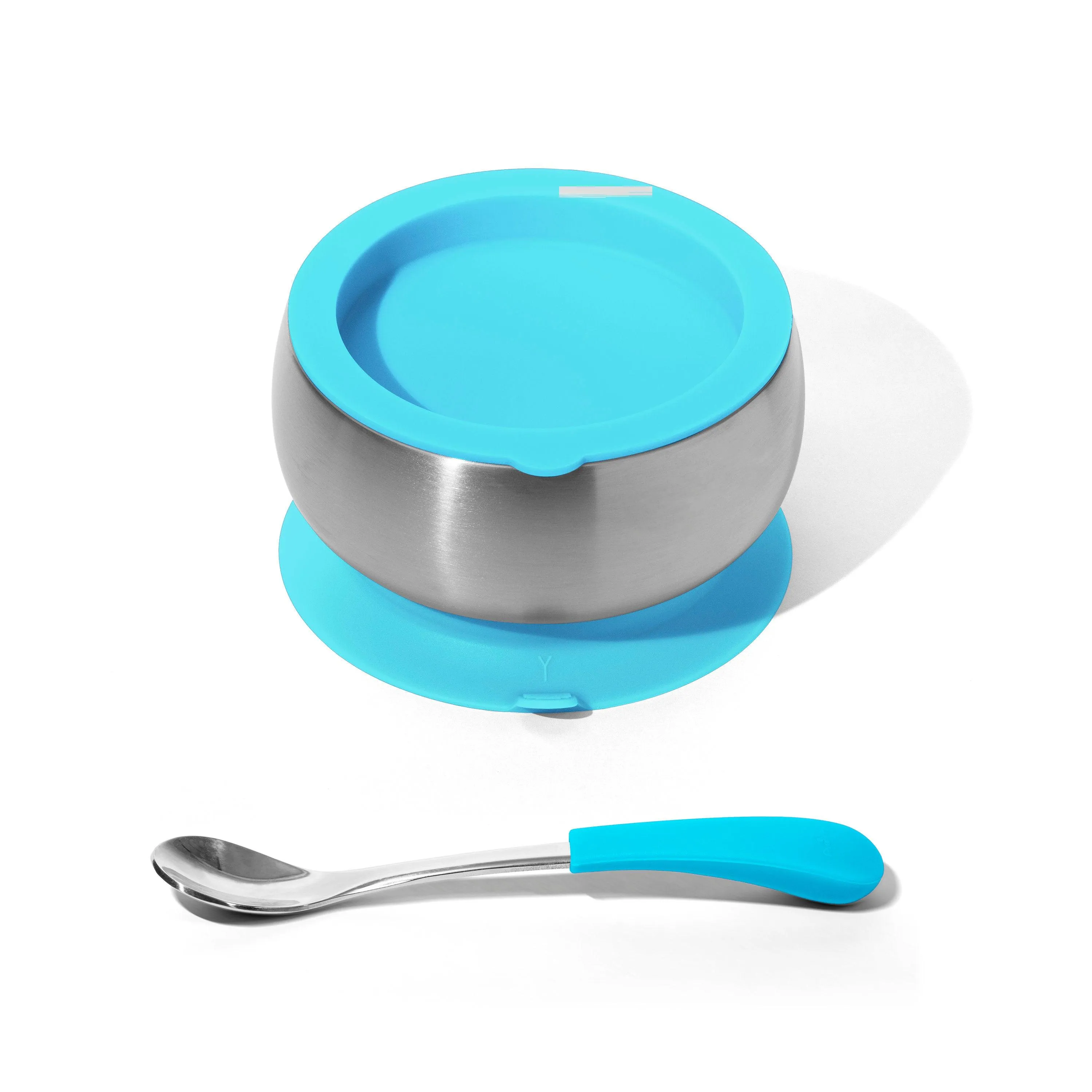 Baby Bowl   Storage Lid   Spoon | Stainless Steel & Silicone
