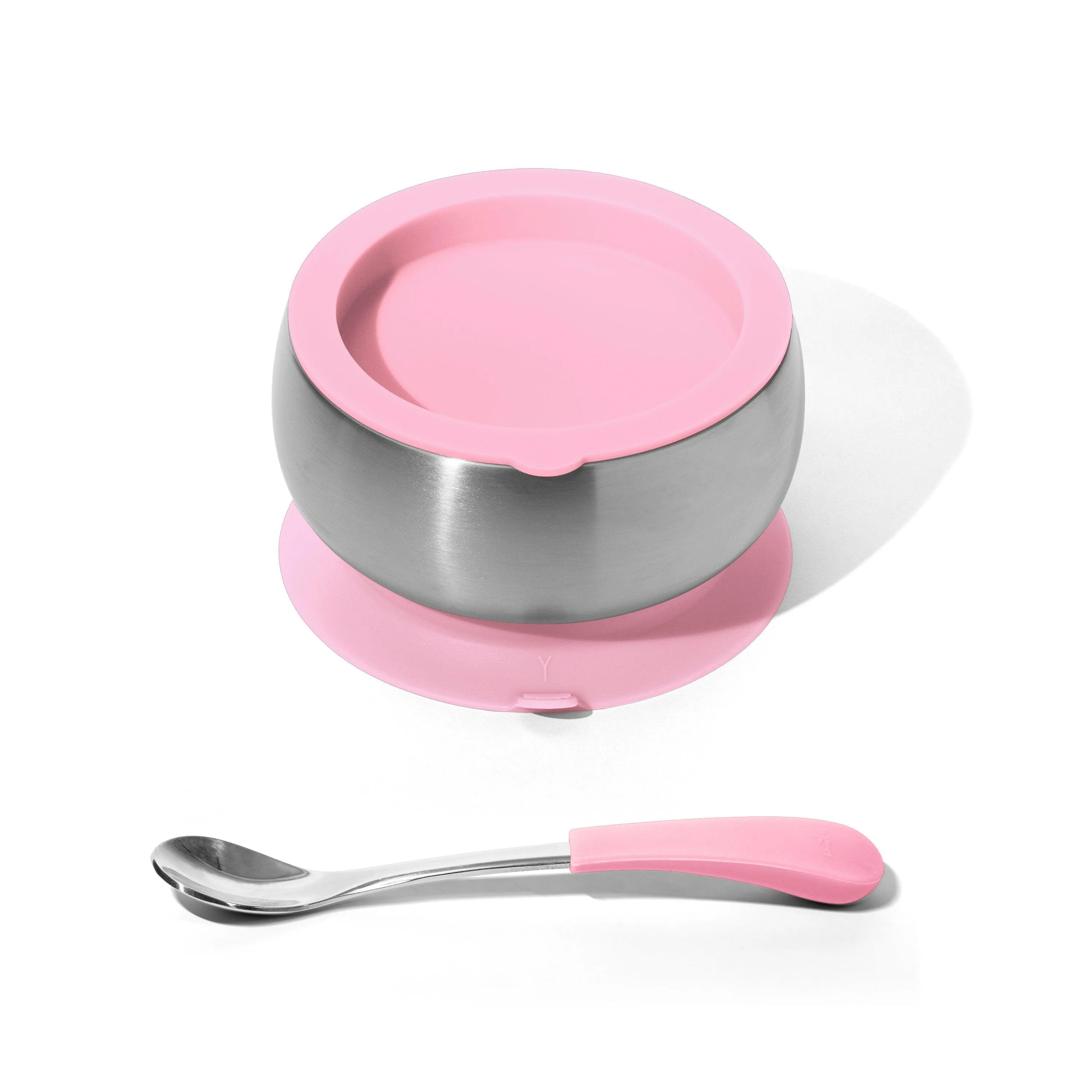 Baby Bowl   Storage Lid   Spoon | Stainless Steel & Silicone