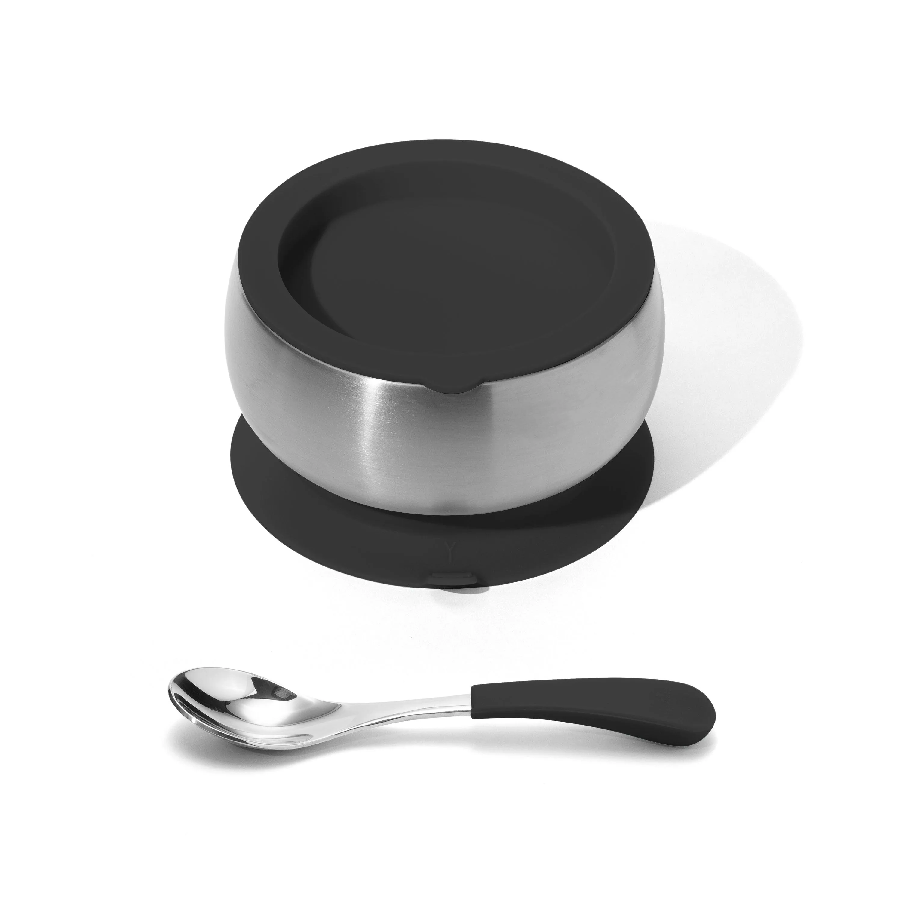 Baby Bowl   Storage Lid   Spoon | Stainless Steel & Silicone