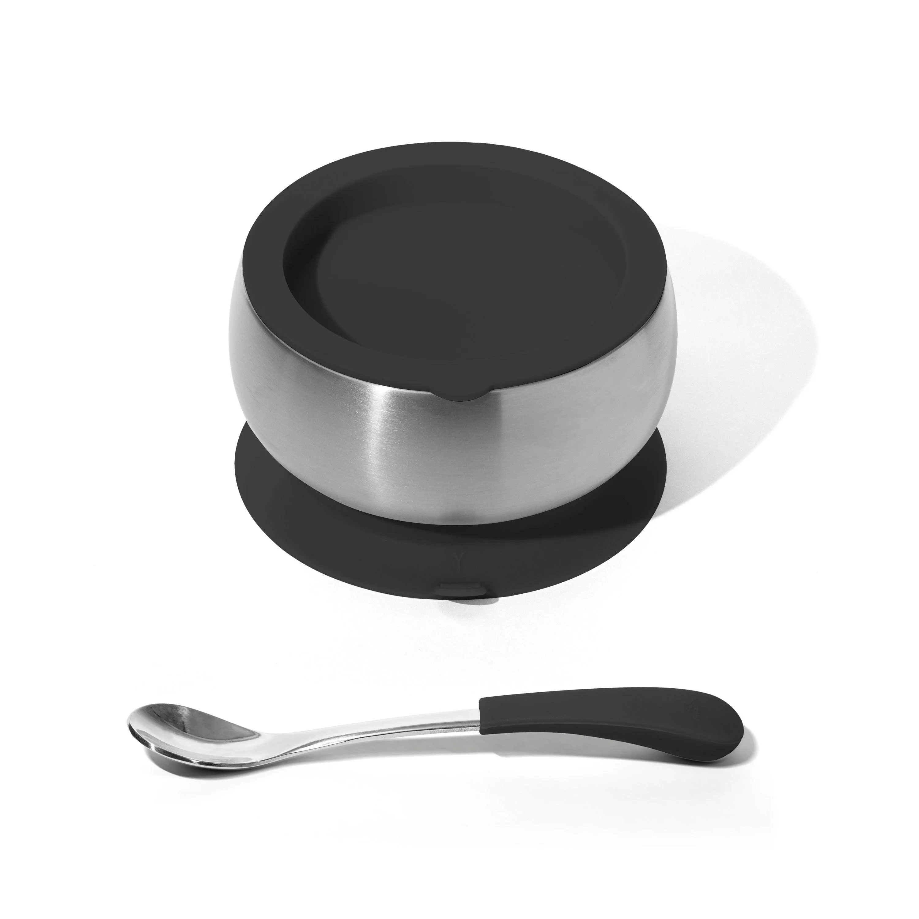 Baby Bowl   Storage Lid   Spoon | Stainless Steel & Silicone