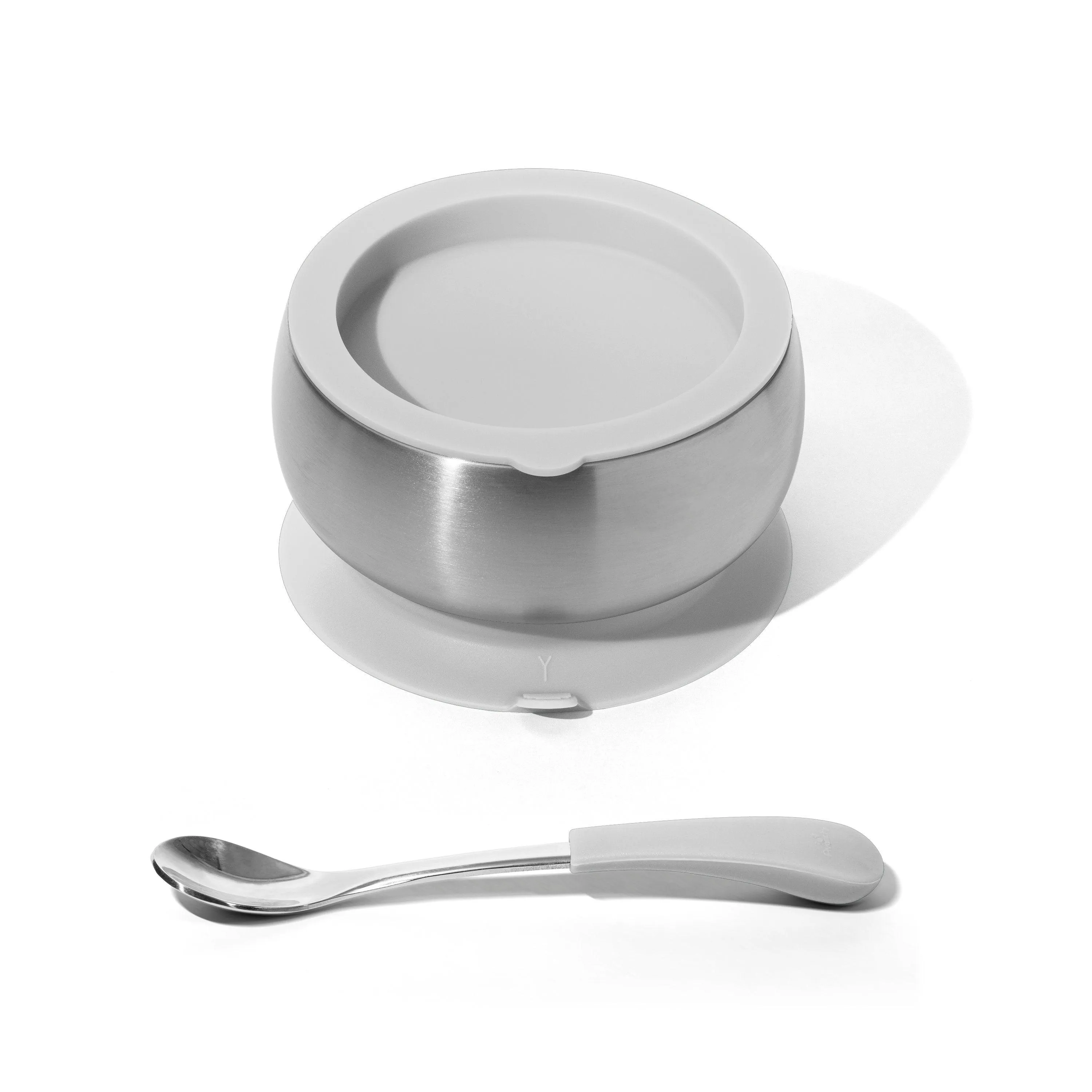Baby Bowl   Storage Lid   Spoon | Stainless Steel & Silicone