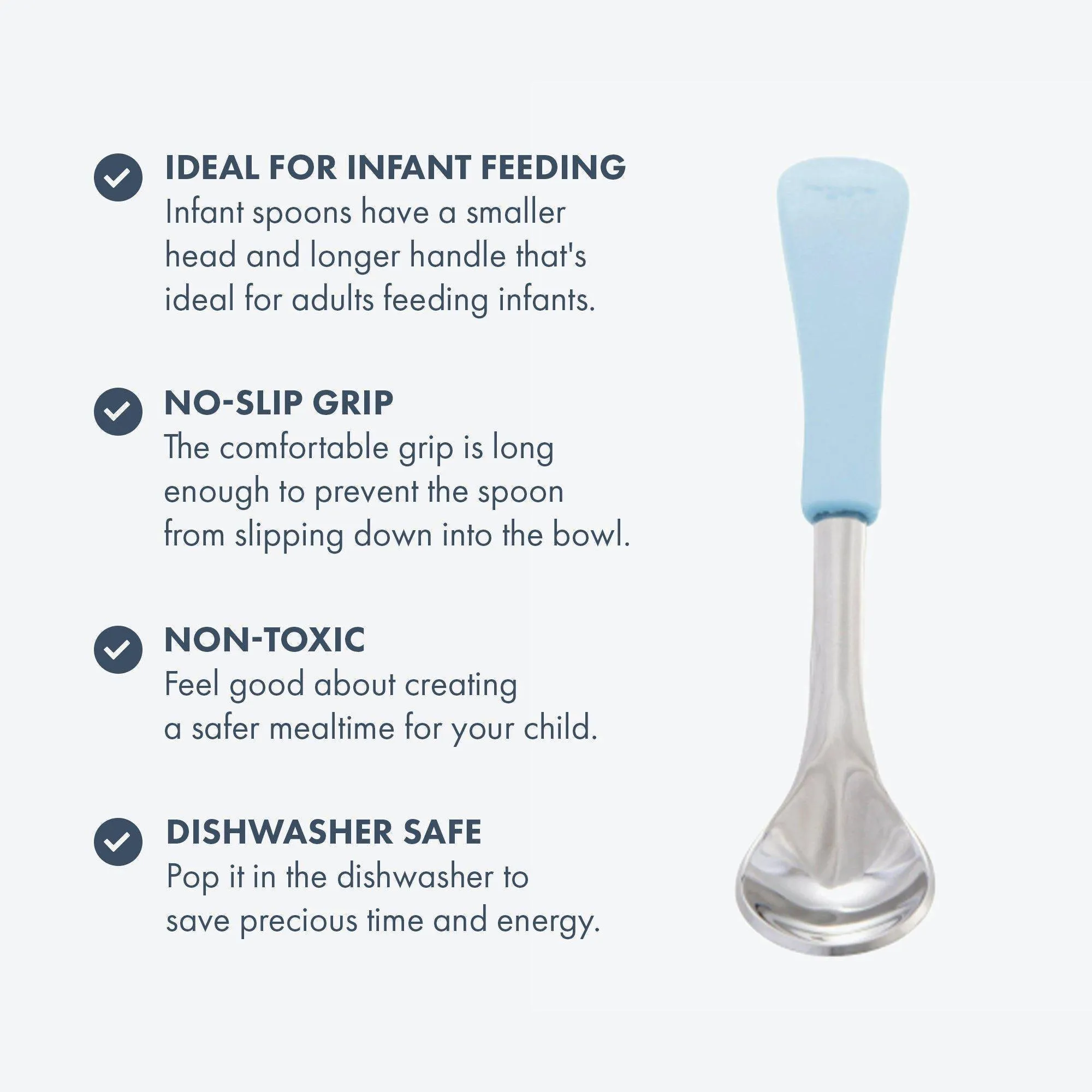 Baby Bowl   Storage Lid   Spoon | Stainless Steel & Silicone