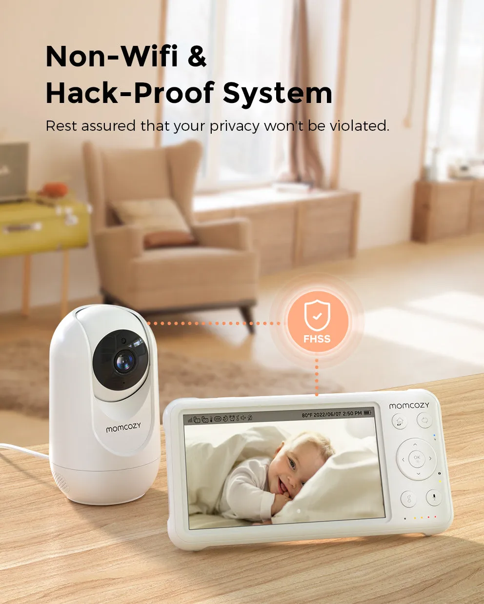 Baby Care Bundle: Smart Baby Sound Machine and One Baby Monitor