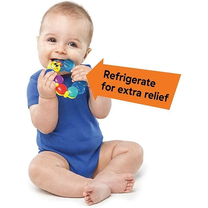 Baby Einstein Teether-Pillar Rattle & Teether Toy