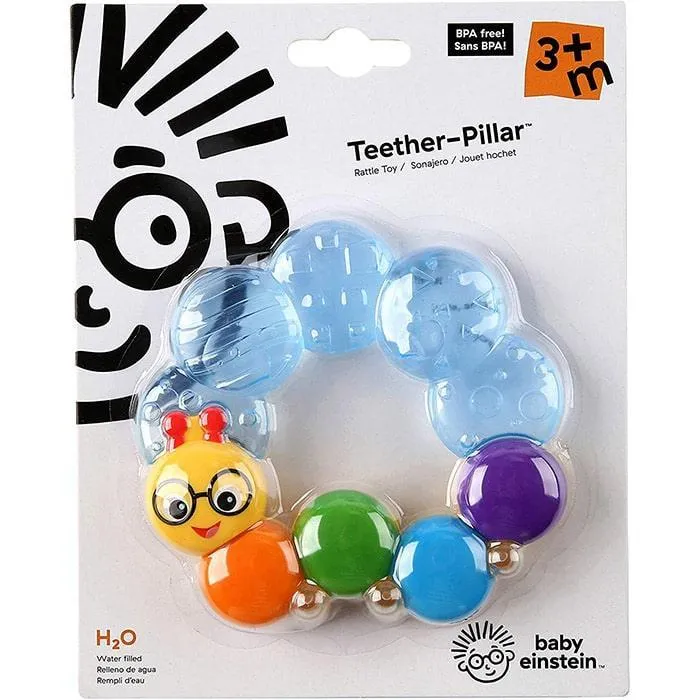 Baby Einstein Teether-Pillar Rattle & Teether Toy