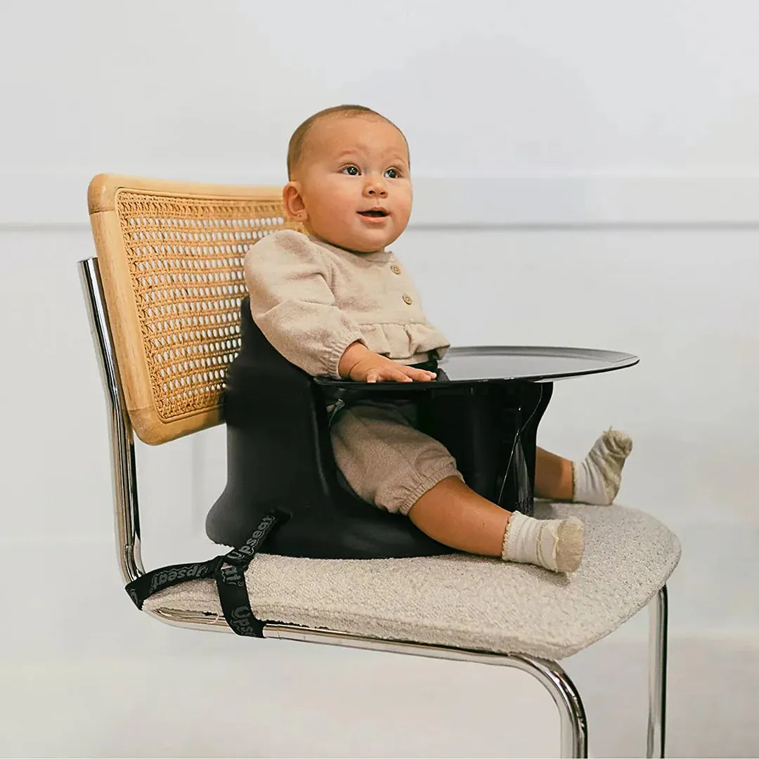 Baby Floor and Booster Seat - Black
