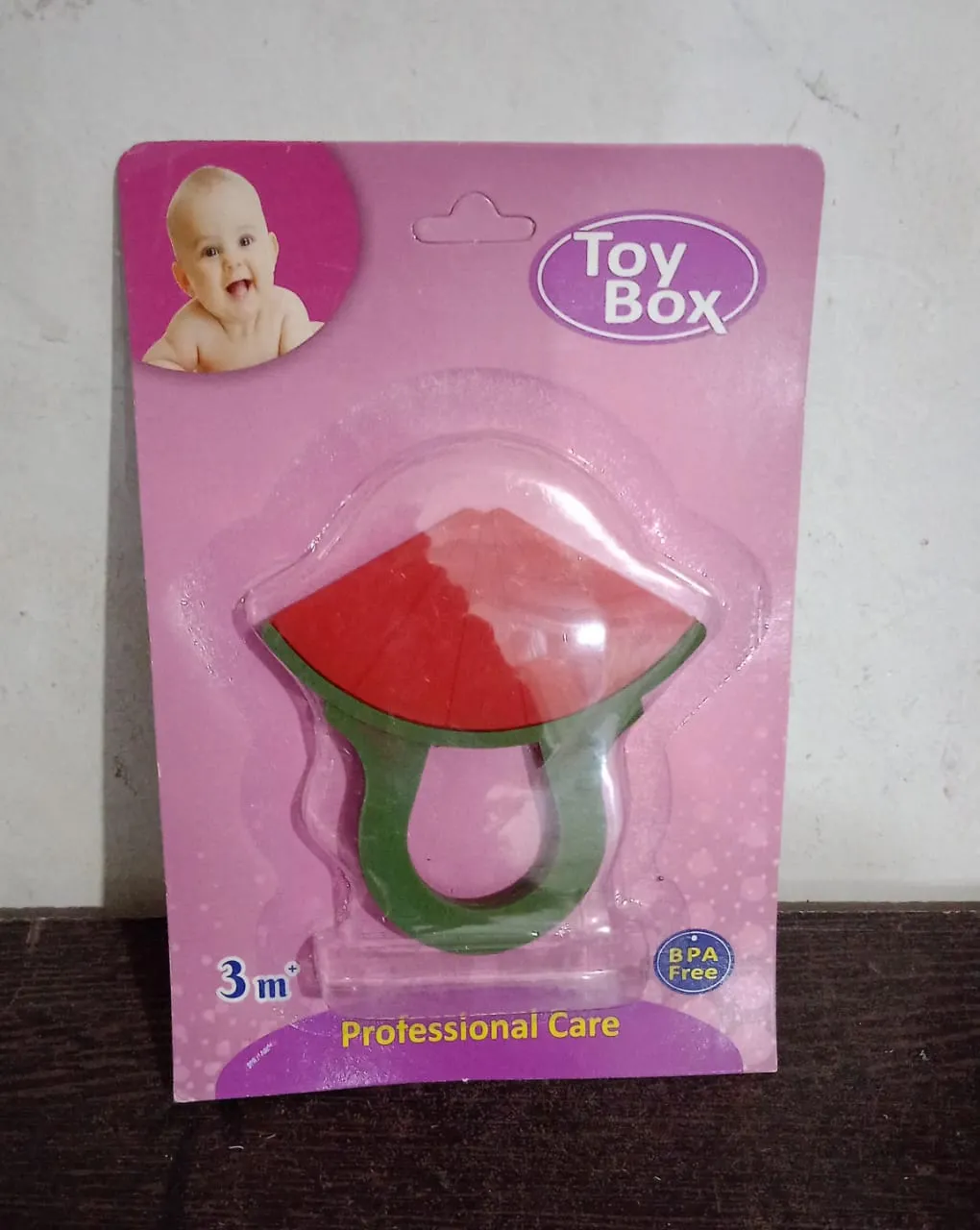 Baby Silicone Teether (1 Pc): Food Grade, Non-Toxic, Teething Relief (3 Months )