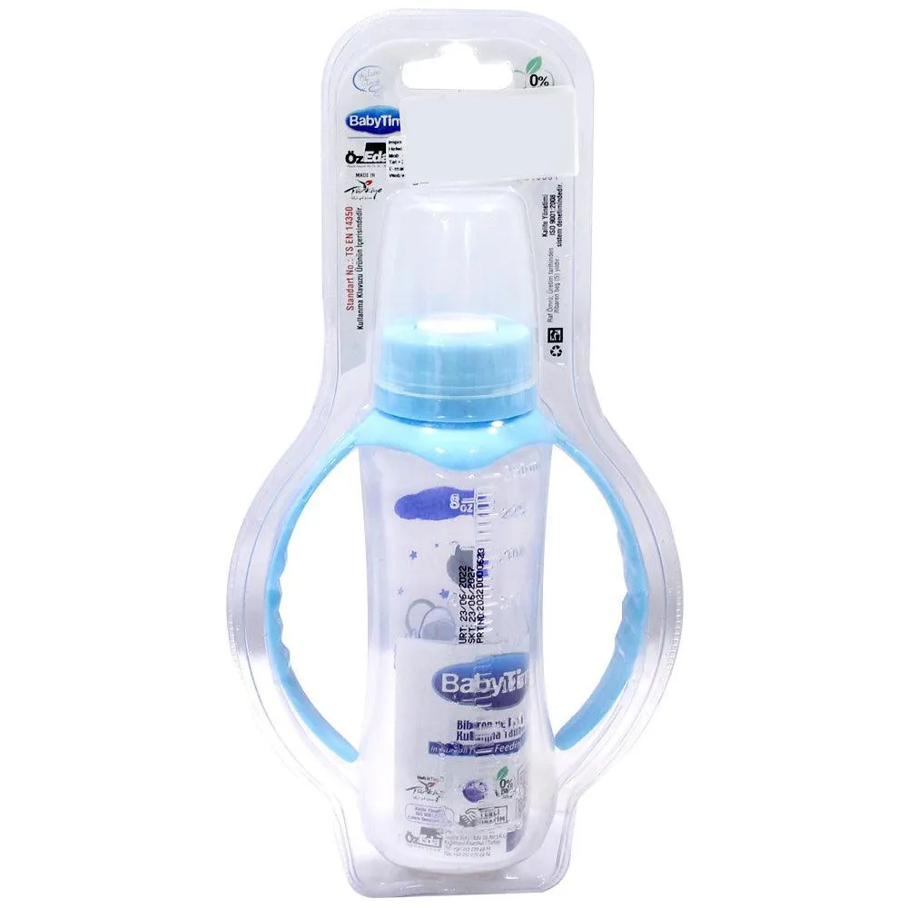 Baby Time Baby Feeding Bottle With Handles 250ml