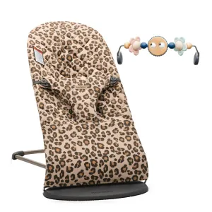 BabyBjorn Bouncer Bliss with Google Eyes Pastel Toy Bundle
