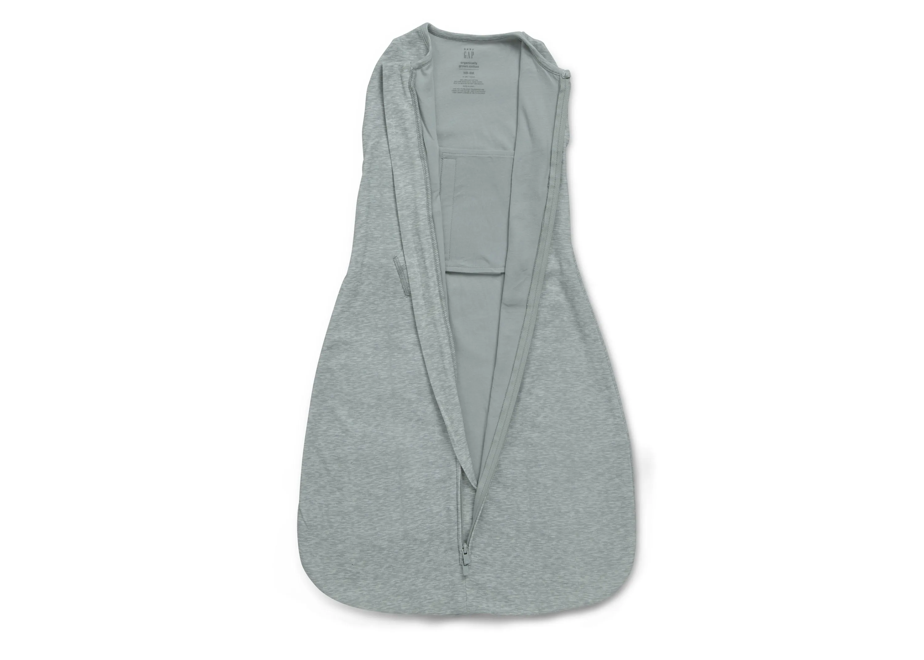 babyGap TrueSleep Sleep Sack with Zipper and Built-In Swaddle, 0-6 Months