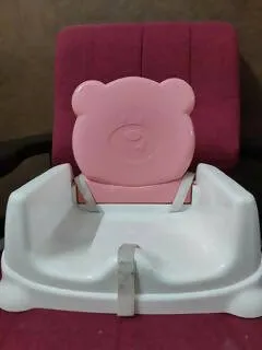 BABYHUG Booster Chair - Pink and White