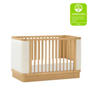 Babyletto - Bondi Boucle - 4-in-1 Convertible Crib - Honey with Ivory Boucle