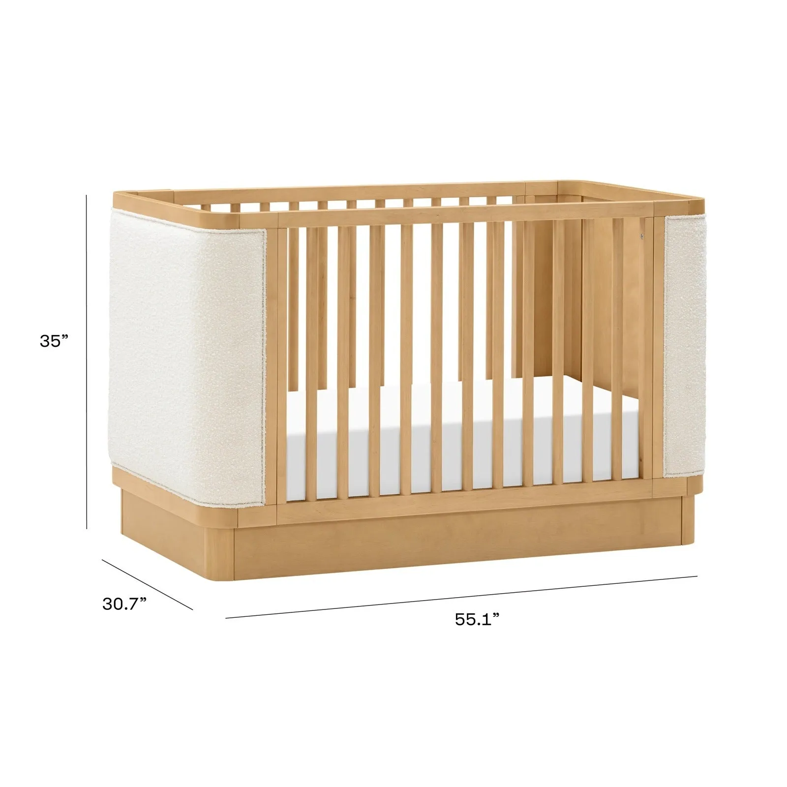 Babyletto Bondi Boucle 4-in-1 Convertible Crib