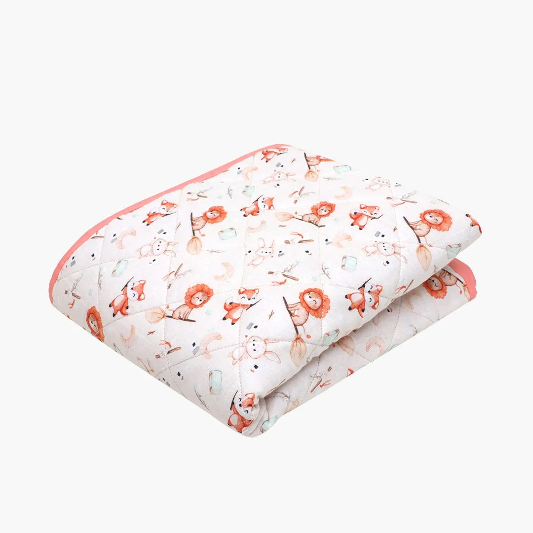 Bear Pops - Muslin Quilt for newborn babies to 5 years