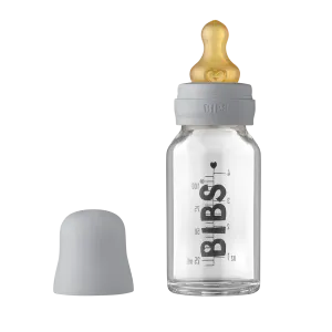 BIBS Baby Glass Bottle Complete Set Latex 110ml Cloud