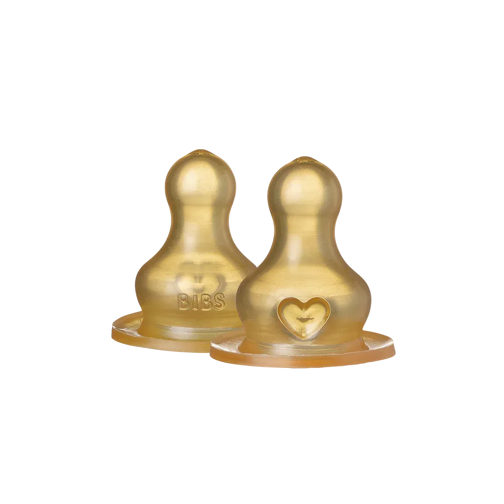 BIBS Bottle Nipple 2 Pack | Fast Flow