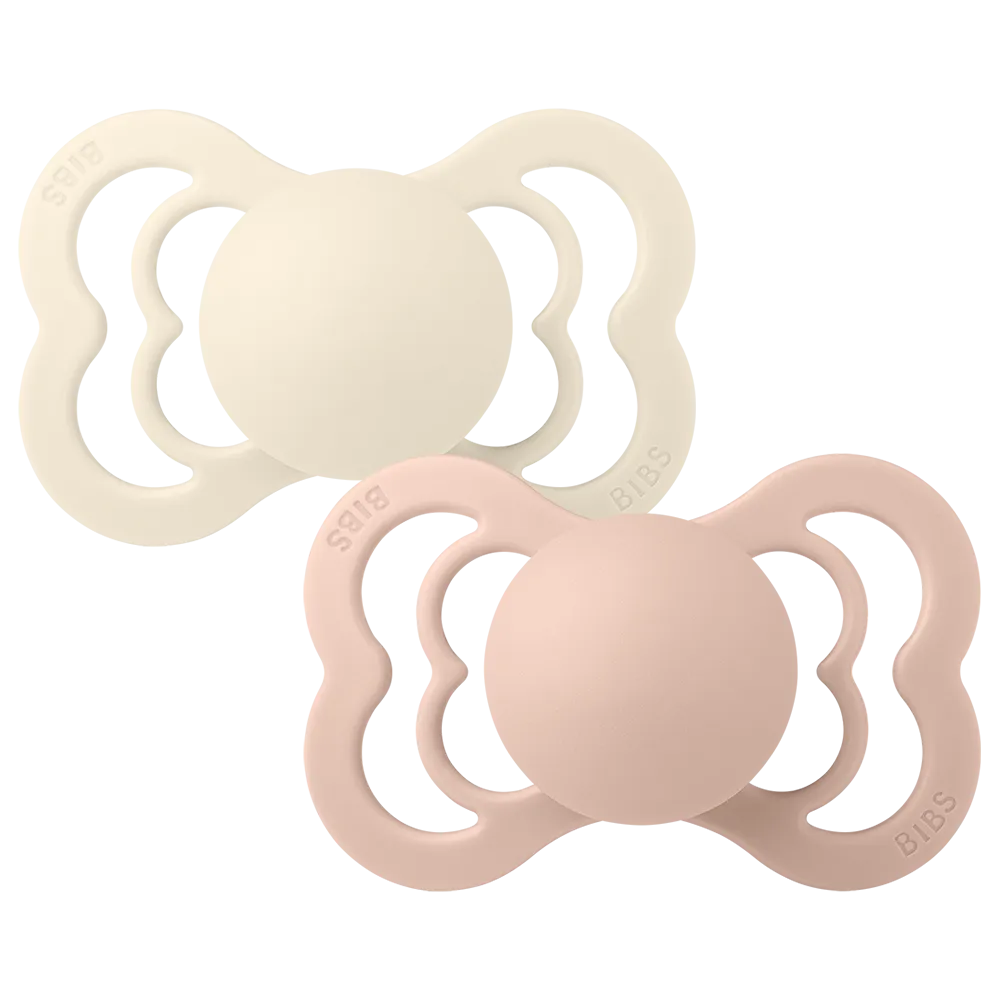 BIBS Pacifier Supreme Silicone - 2 Pack