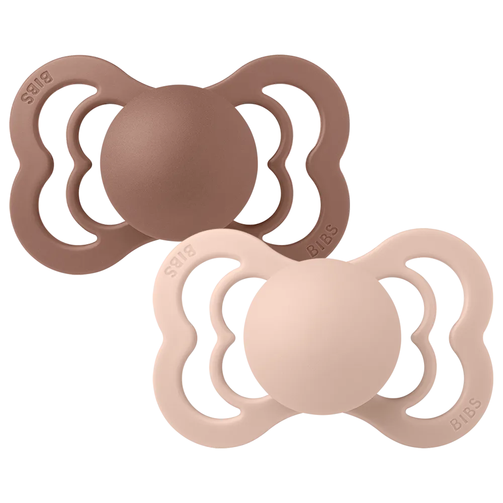 BIBS Pacifier Supreme Silicone - 2 Pack