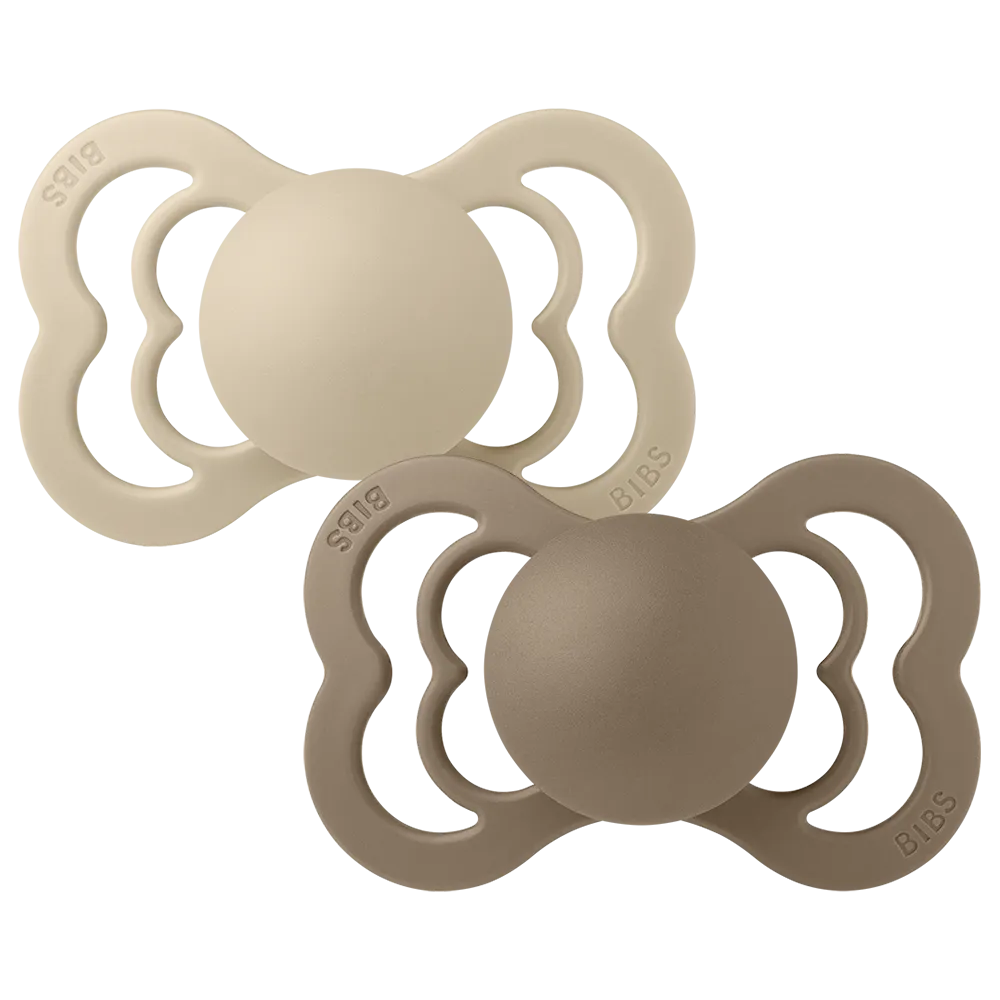 BIBS Pacifier Supreme Silicone - 2 Pack