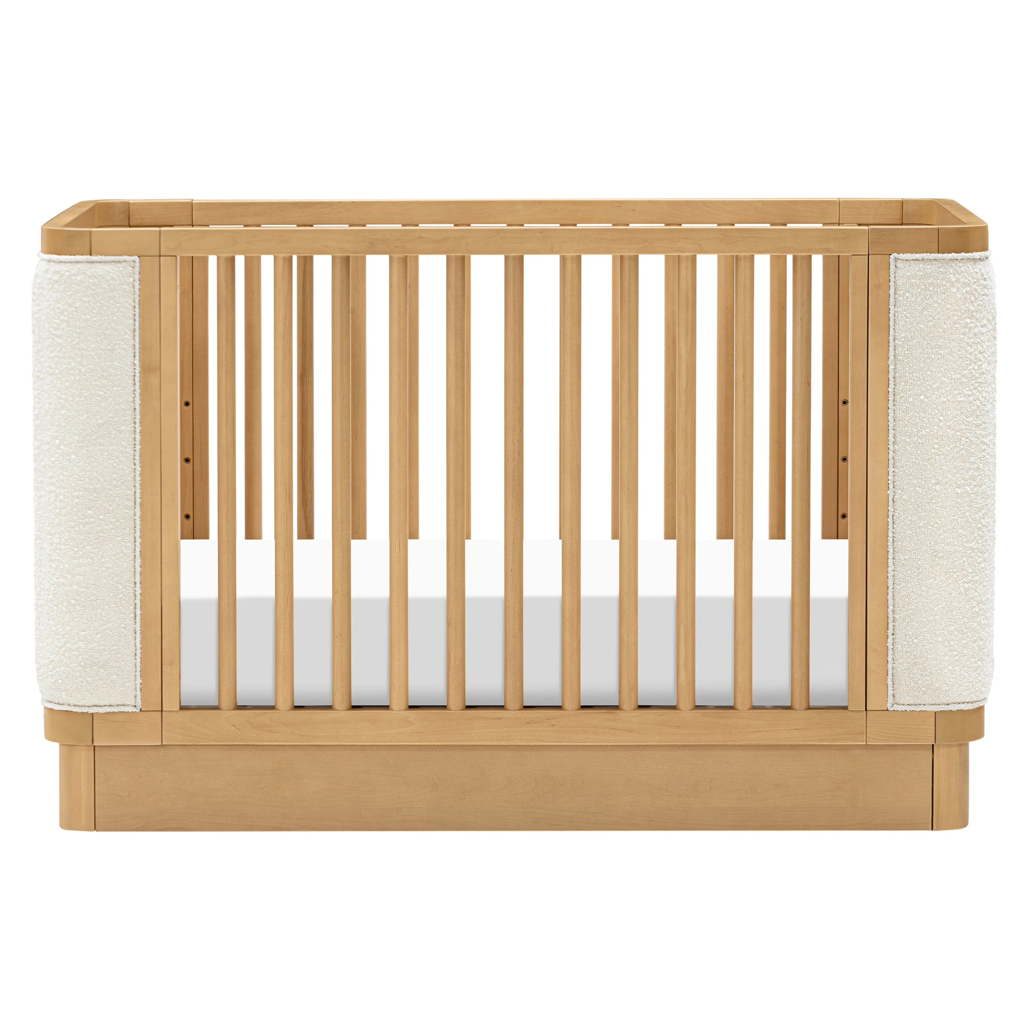 Bondi Boucle 4-in-1 Convertible Crib | Honey