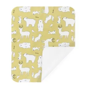 Borny All Eco Waterproof Mats Wild Animal Mustard