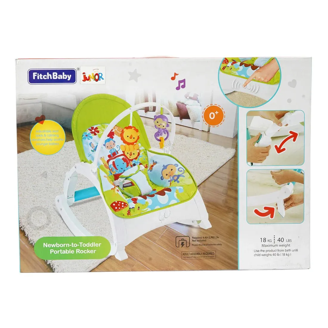 Bounce and Rock Duo Baby Seat