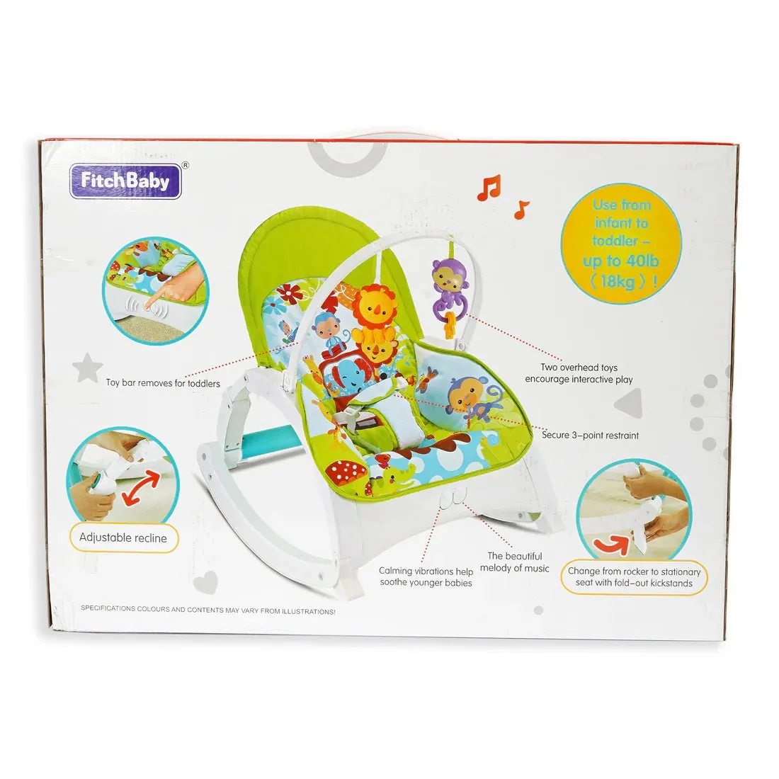 Bounce and Rock Duo Baby Seat