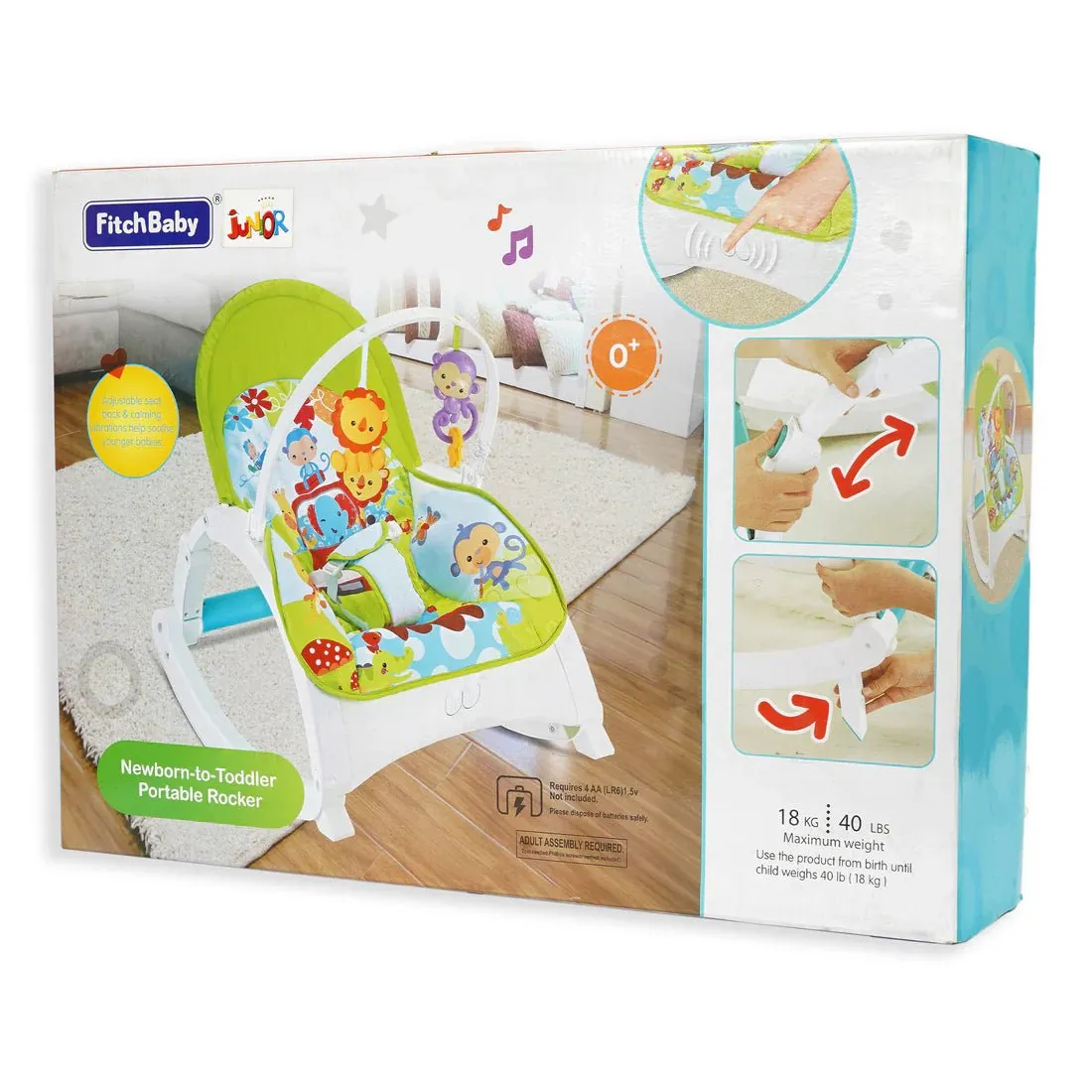 Bounce and Rock Duo Baby Seat