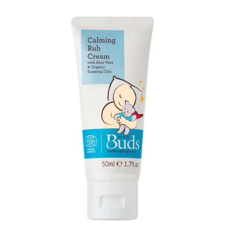 Buds Soothing Organics Calming Rub Cream 50ML (Tube)